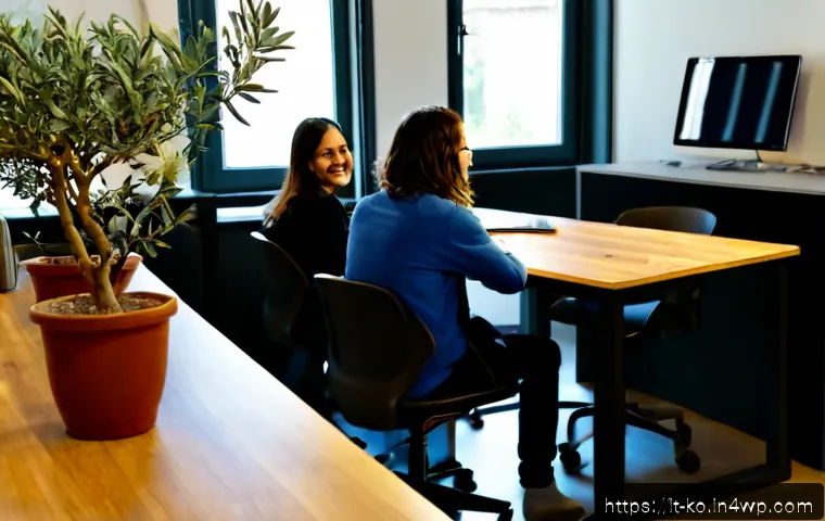 코워킹 스페이스에서의 직원 만족도 향상 전략 - Photorealistic modern coworking space in Milan, diverse Italian professionals collaborating around a...